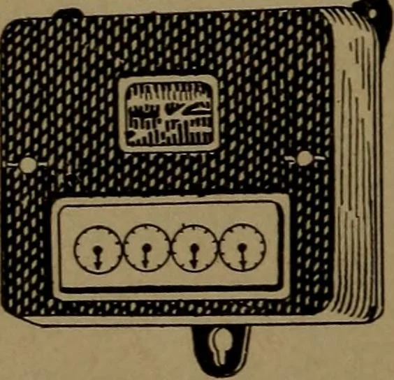An illustration from Mechanics of the household; a course of study devoted to domestic machinery and household mechanical appliances, 1918, leaf 361