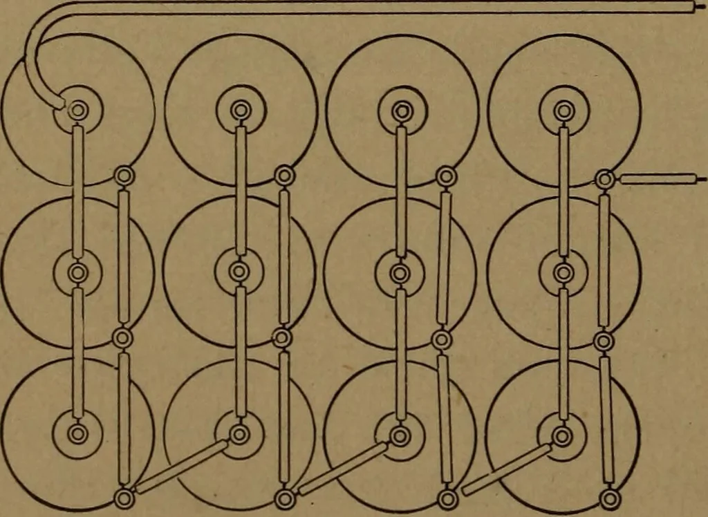 An illustration from Mechanics of the household; a course of study devoted to domestic machinery and household mechanical appliances, 1918, leaf 369