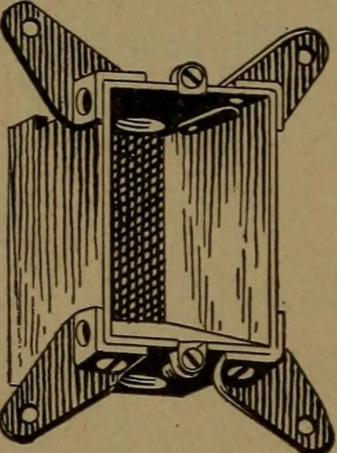 An illustration from Mechanics of the household; a course of study devoted to domestic machinery and household mechanical appliances, 1918, leaf 385