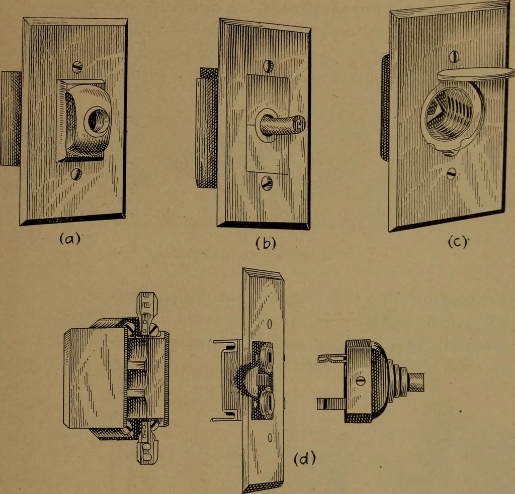 An illustration from Mechanics of the household; a course of study devoted to domestic machinery and household mechanical appliances, 1918, leaf 390