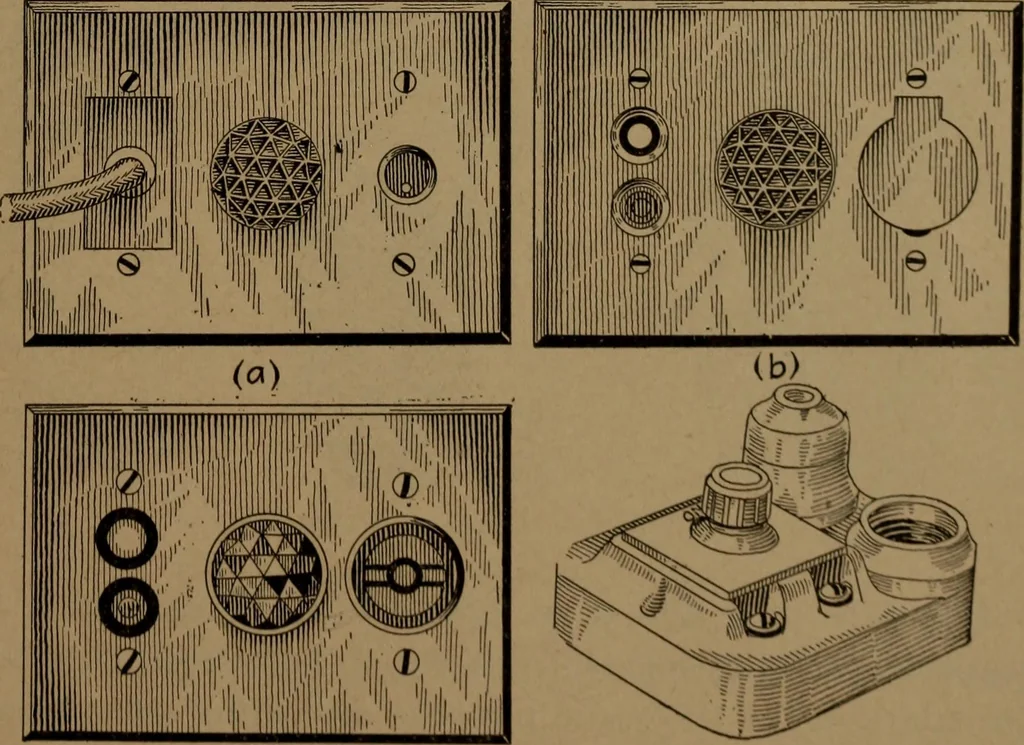 An illustration from Mechanics of the household; a course of study devoted to domestic machinery and household mechanical appliances, 1918, leaf 390