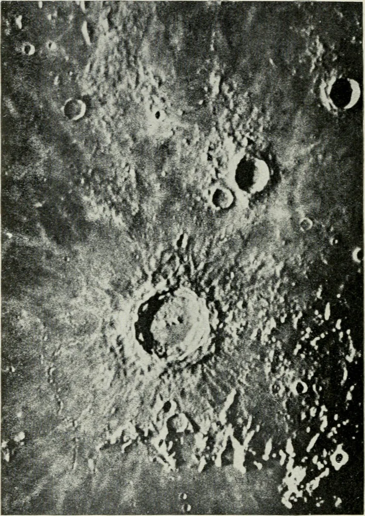 An illustration from The mechanics of the moon : dedicated to the astronomers and astrophysicists, 1906, leaf 55