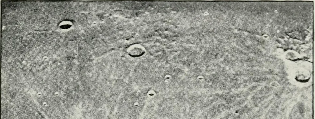 An illustration from The mechanics of the moon : dedicated to the astronomers and astrophysicists, 1906, leaf 62
