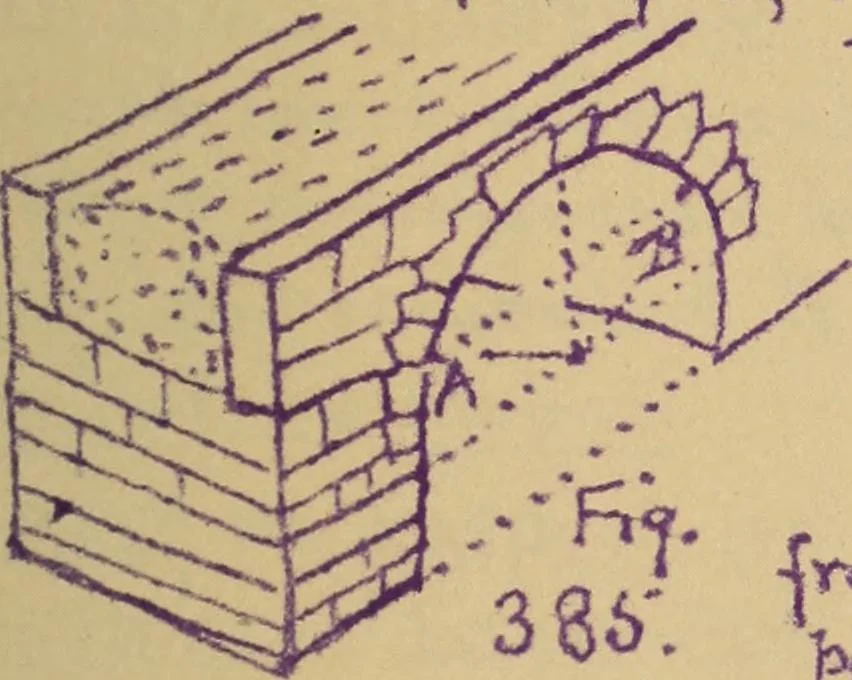 An illustration from Mechanics of the strength and elasticity of solids; being part IIIe of the Mechanics of engineering, 1886, leaf 458