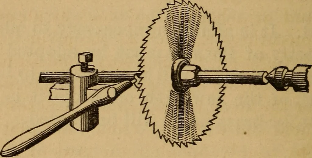 An illustration from The mechanic's tool book. With practical rules and suggestions for use of machinists, iron-workers and others, 1868, leaf 101