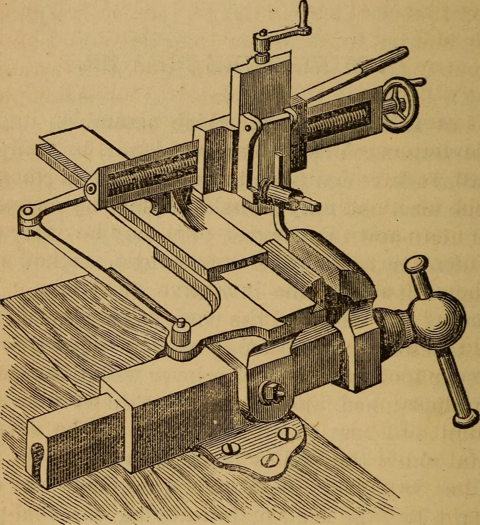 An illustration from The mechanic's tool book. With practical rules and suggestions for use of machinists, iron-workers and others, 1868, leaf 149