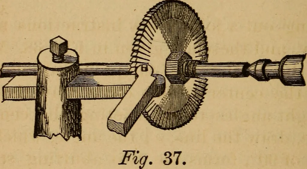 An illustration from The mechanic's tool book. With practical rules and suggestions for use of machinists, iron-workers and others, 1868, leaf 167
