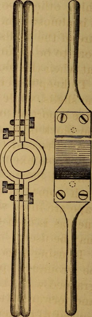 An illustration from The mechanic's tool book. With practical rules and suggestions for use of machinists, iron-workers and others, 1868, leaf 195
