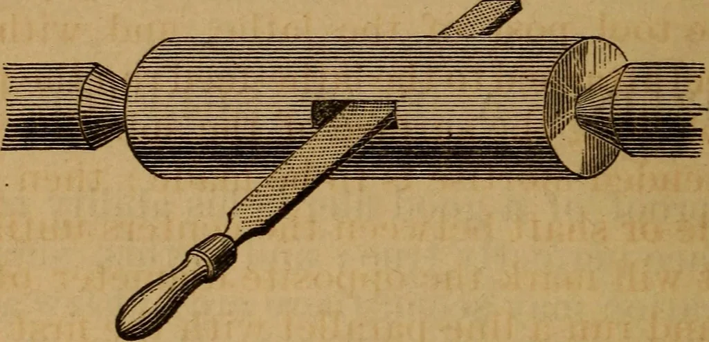 An illustration from The mechanic's tool book. With practical rules and suggestions for use of machinists, iron-workers and others, 1868, leaf 27