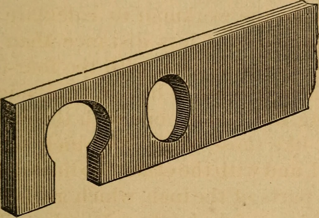 An illustration from The mechanic's tool book. With practical rules and suggestions for use of machinists, iron-workers and others, 1868, leaf 52