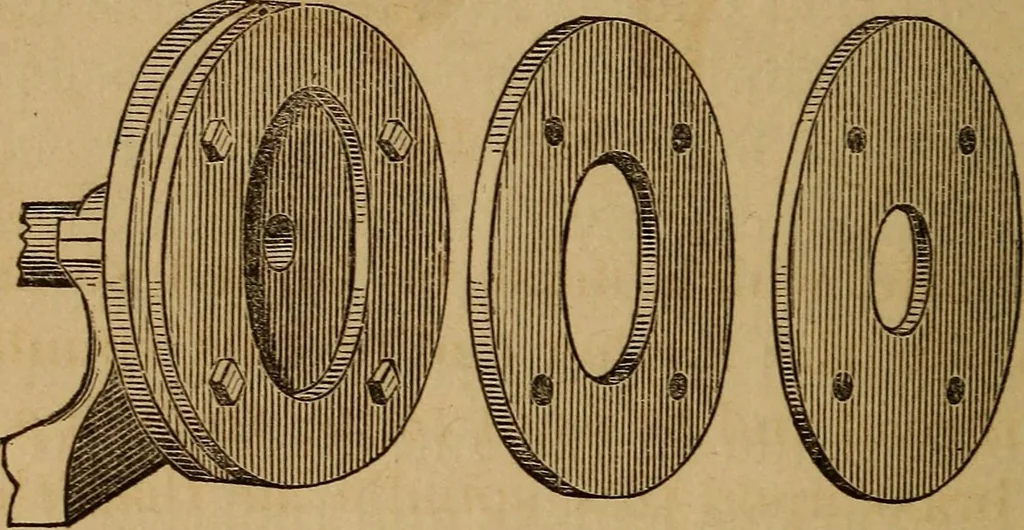 An illustration from The mechanic's tool book. With practical rules and suggestions for use of machinists, iron-workers and others, 1868, leaf 83