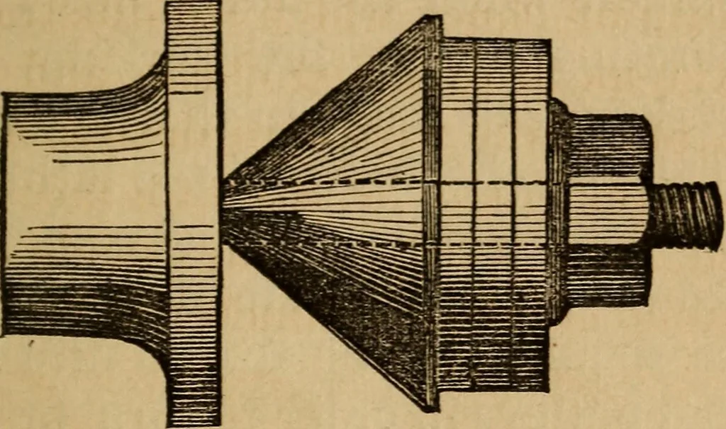 An illustration from The mechanic's tool book. With practical rules and suggestions for use of machinists, iron-workers and others, 1868, leaf 84