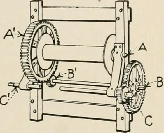 An illustration from Technical mechanics, statics and dynamics, 1917, leaf 228
