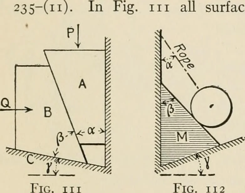 An illustration from Technical mechanics, statics and dynamics, 1917, leaf 372