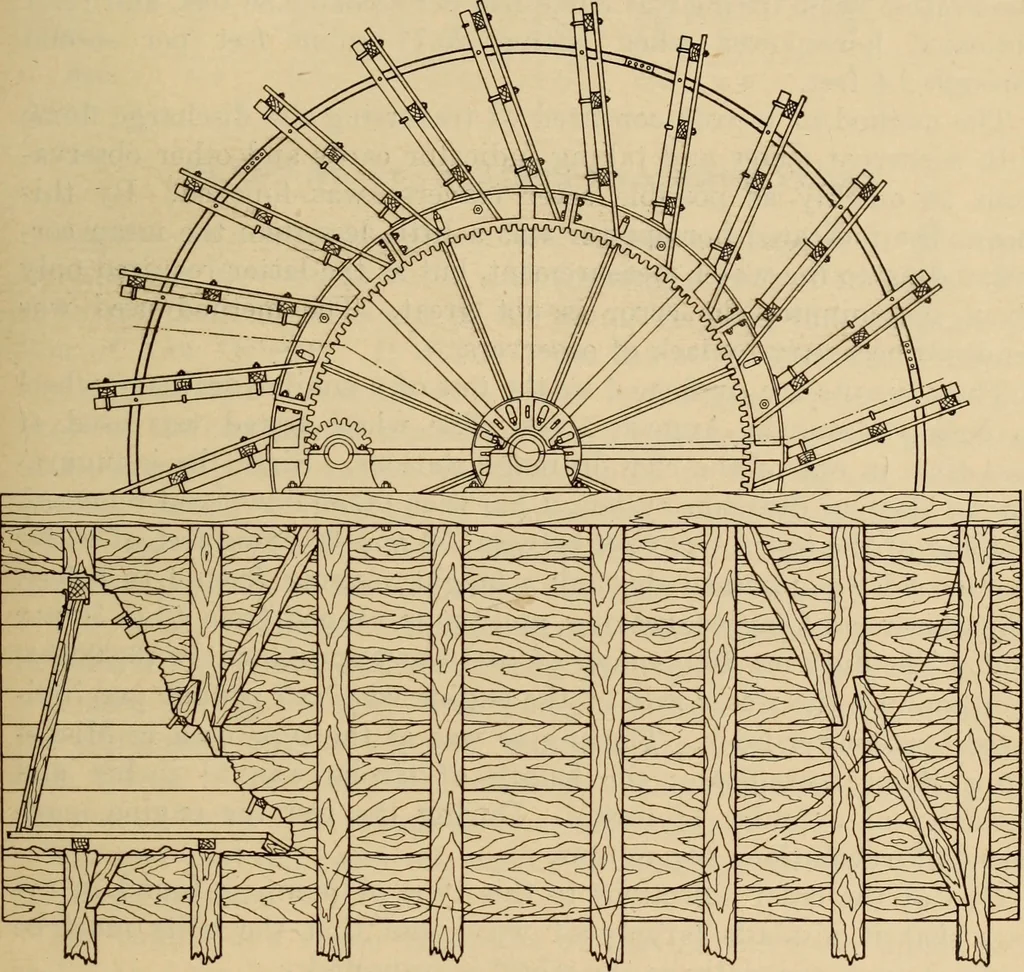 An illustration from Mechanical tests of pumps and pumping plants used for irrigation and drainage in Louisiana in 1905 and 1906., 1907, leaf 44