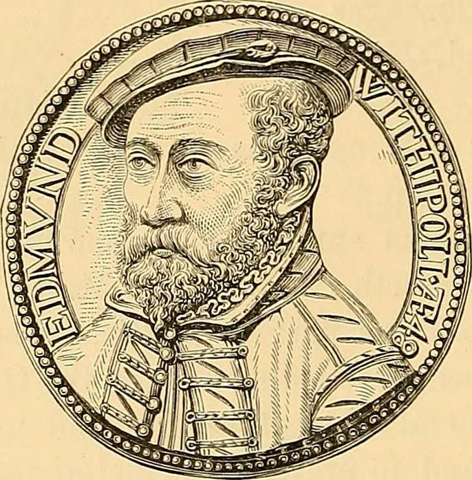 An illustration from Medallic illustrations of the history of Great Britain and Ireland to the death of George II, 1885, leaf 141