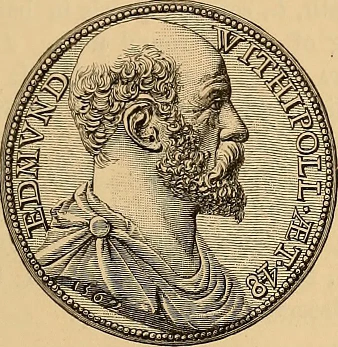 An illustration from Medallic illustrations of the history of Great Britain and Ireland to the death of George II, 1885, leaf 142