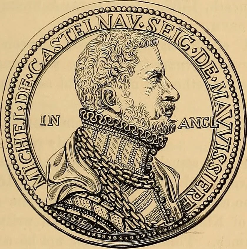 An illustration from Medallic illustrations of the history of Great Britain and Ireland to the death of George II, 1885, leaf 146