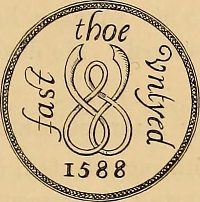 An illustration from Medallic illustrations of the history of Great Britain and Ireland to the death of George II, 1885, leaf 184