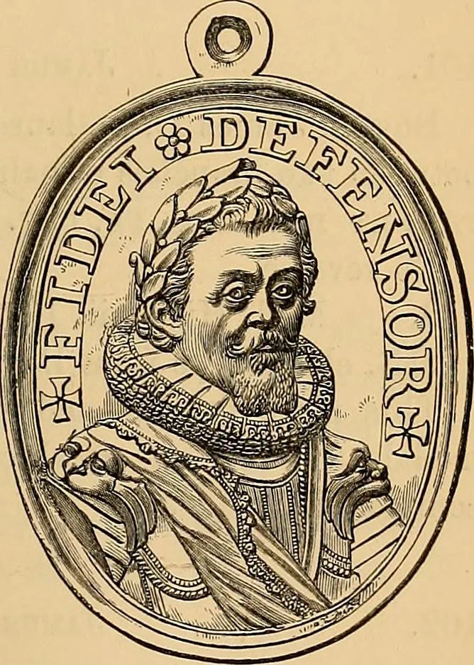 An illustration from Medallic illustrations of the history of Great Britain and Ireland to the death of George II, 1885, leaf 268
