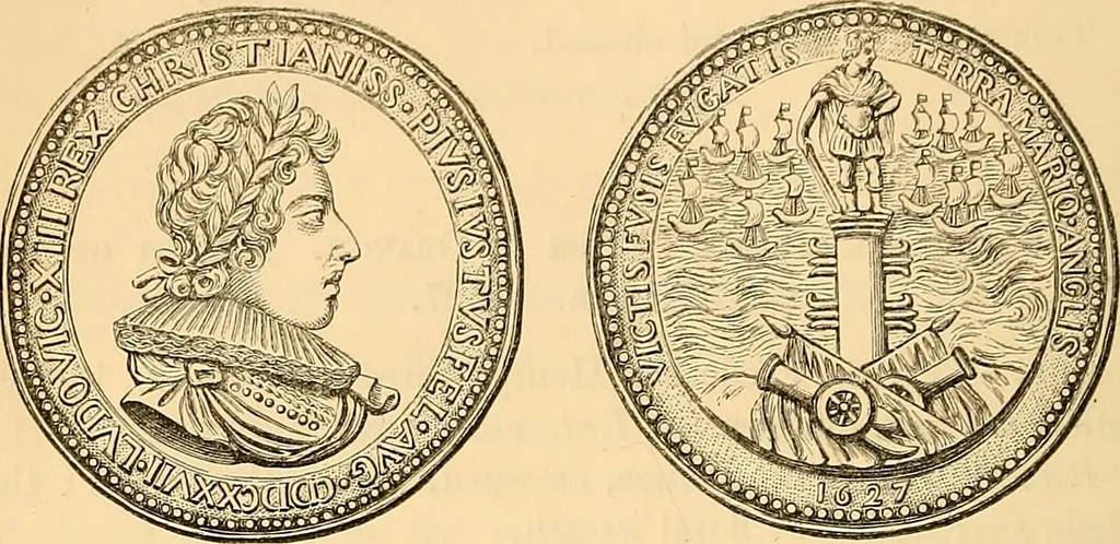 An illustration from Medallic illustrations of the history of Great Britain and Ireland to the death of George II, 1885, leaf 281