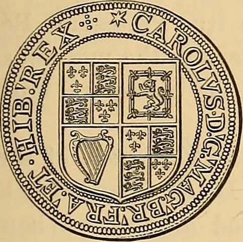 An illustration from Medallic illustrations of the history of Great Britain and Ireland to the death of George II, 1885, leaf 328