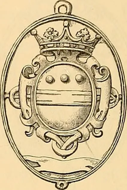An illustration from Medallic illustrations of the history of Great Britain and Ireland to the death of George II, 1885, leaf 331