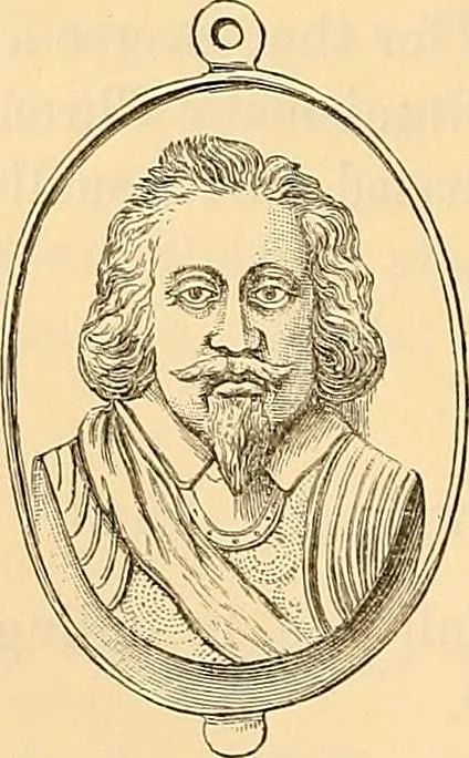 An illustration from Medallic illustrations of the history of Great Britain and Ireland to the death of George II, 1885, leaf 337