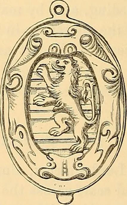 An illustration from Medallic illustrations of the history of Great Britain and Ireland to the death of George II, 1885, leaf 337