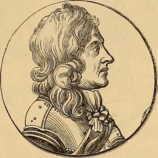 An illustration from Medallic illustrations of the history of Great Britain and Ireland to the death of George II, 1885, leaf 364