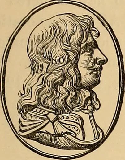 An illustration from Medallic illustrations of the history of Great Britain and Ireland to the death of George II, 1885, leaf 366