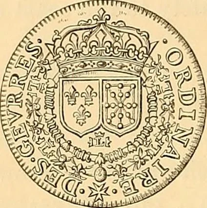 An illustration from Medallic illustrations of the history of Great Britain and Ireland to the death of George II, 1885, leaf 429