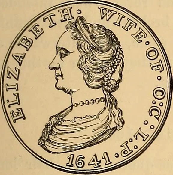 An illustration from Medallic illustrations of the history of Great Britain and Ireland to the death of George II, 1885, leaf 444