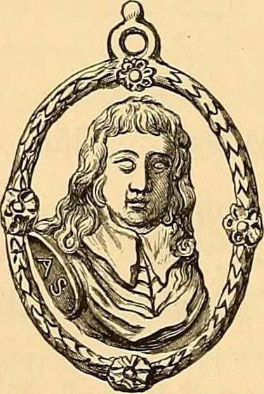 An illustration from Medallic illustrations of the history of Great Britain and Ireland to the death of George II, 1885, leaf 445