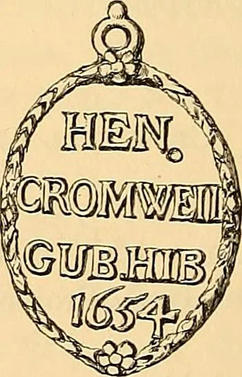 An illustration from Medallic illustrations of the history of Great Britain and Ireland to the death of George II, 1885, leaf 445