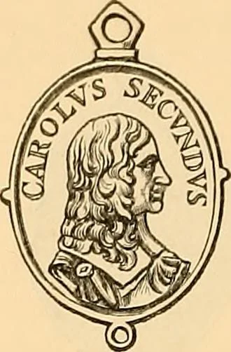 An illustration from Medallic illustrations of the history of Great Britain and Ireland to the death of George II, 1885, leaf 475