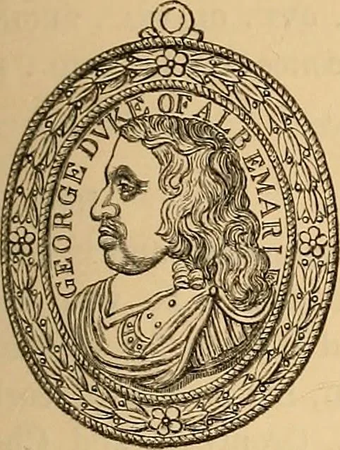 An illustration from Medallic illustrations of the history of Great Britain and Ireland to the death of George II, 1885, leaf 500