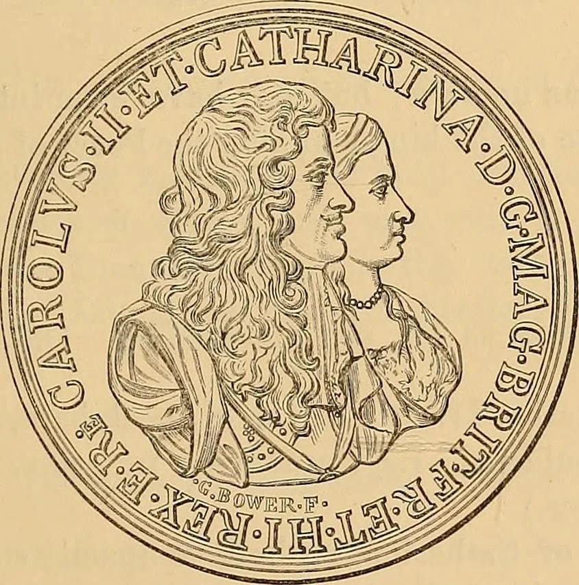 An illustration from Medallic illustrations of the history of Great Britain and Ireland to the death of George II, 1885, leaf 572