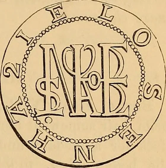 An illustration from Medallic illustrations of the history of Great Britain and Ireland to the death of George II, 1885, leaf 62