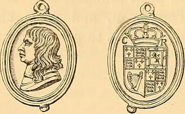 An illustration from Medallic illustrations of the history of Great Britain and Ireland to the death of George II, 1885, leaf 631
