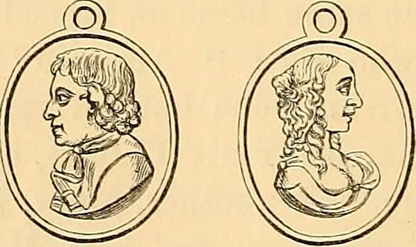 An illustration from Medallic illustrations of the history of Great Britain and Ireland to the death of George II, 1885, leaf 631