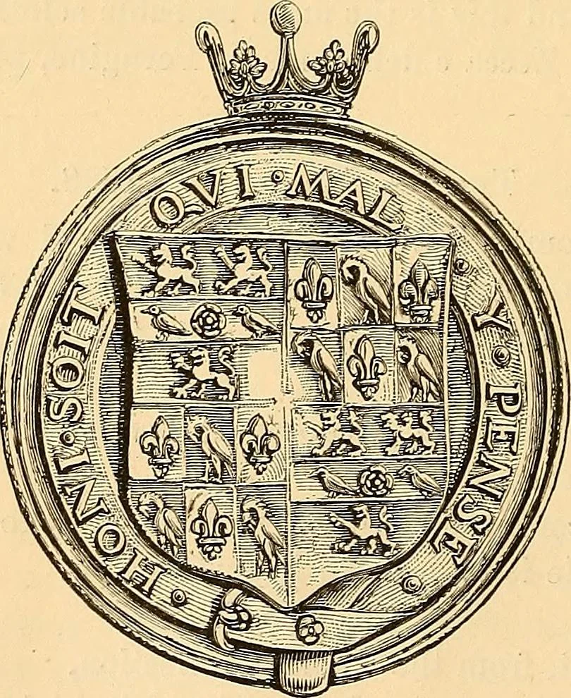 An illustration from Medallic illustrations of the history of Great Britain and Ireland to the death of George II, 1885, leaf 73