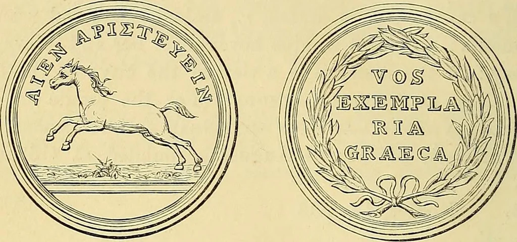 An illustration from Medallic illustrations of the history of Great Britain and Ireland to the death of George II, 1885, leaf 529