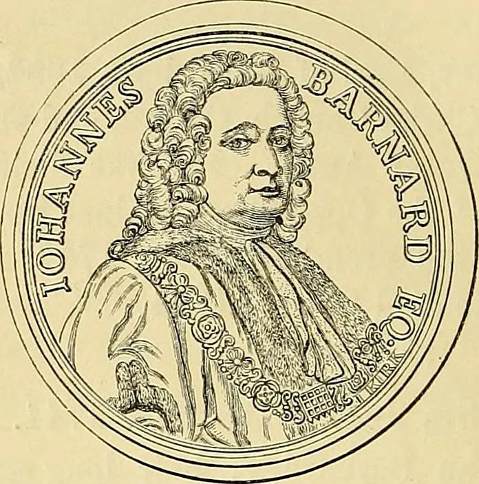 An illustration from Medallic illustrations of the history of Great Britain and Ireland to the death of George II, 1885, leaf 603