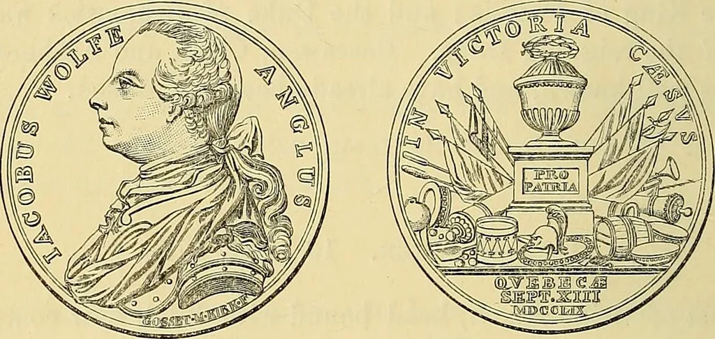 An illustration from Medallic illustrations of the history of Great Britain and Ireland to the death of George II, 1885, leaf 721