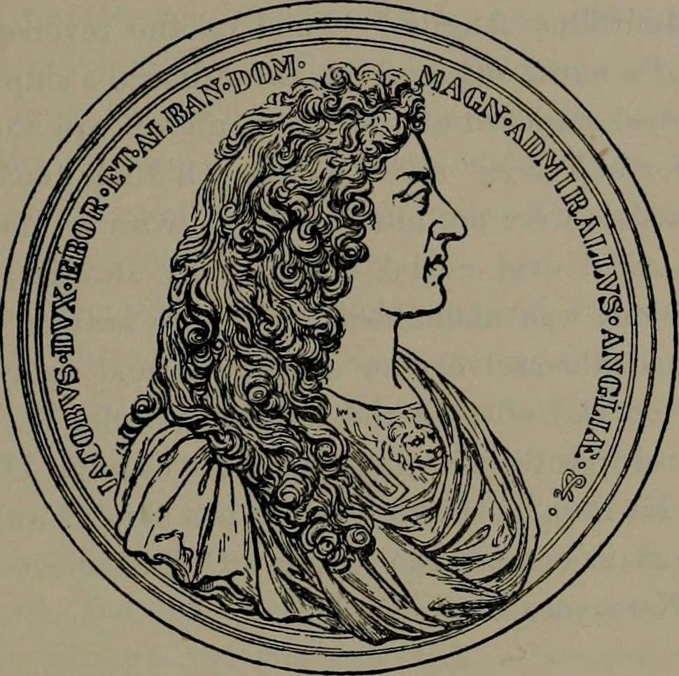 An illustration from Medals of the British navy and how they were won : with a list of those officers, who for their gallant conduct were granted honorary swords and plate by the Committee of the Patriotic Fund, 1895, leaf 34