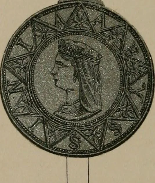 An illustration from Medals of the British navy and how they were won : with a list of those officers, who for their gallant conduct were granted honorary swords and plate by the Committee of the Patriotic Fund, 1895, leaf 381
