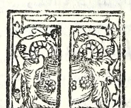 An illustration from Medea : tragedia, 1558, leaf 96