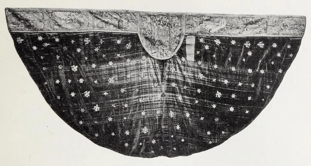 An illustration from Medeltidsminnen från Östergötland, 1906, leaf 145