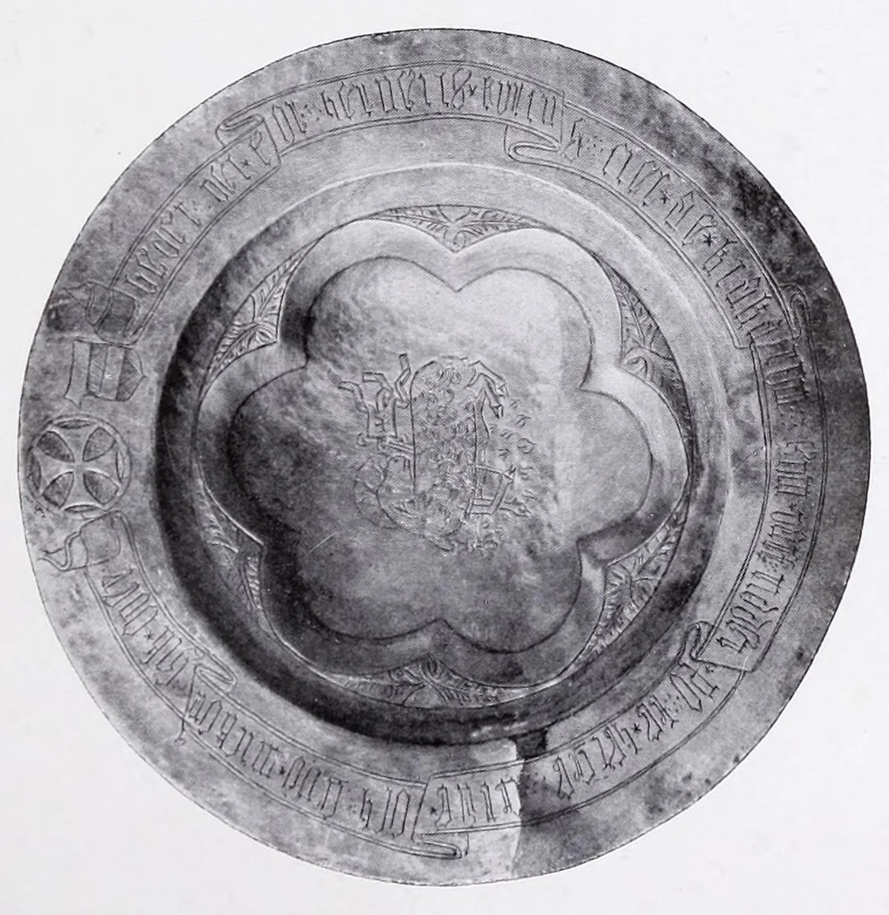 An illustration from Medeltidsminnen från Östergötland, 1906, leaf 213